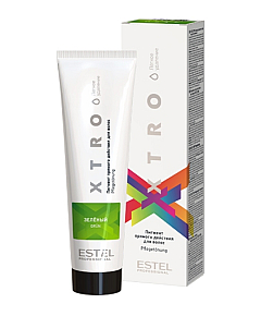 Estel Professional XTRO WHITE - Пигмент прямого действия для волос Зеленый 100 мл